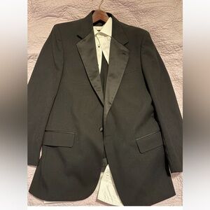 Elegant Black Tuxedo Jacket and pants